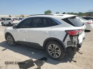 2021 Ford Escape SEL with VIN 1FMCU9H65MUA52314, listed as a Copart auction lot 56951735 with 71,918 mi miles and Salvage title. Bid and sale history available at DreamBid. Image 2.