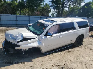 2016 Chevrolet Suburban LTZ with VIN 1GNSCJKC5GR198097, listed as a Copart auction lot 61480995 with Not provided miles and Salvage title. Bid and sale history available at DreamBid. Image 1.