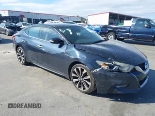 2016 Nissan Maxima S with VIN 1N4AA6AP5GC902108, listed as a IAAI auction lot 41800062 with 161,492 mi miles and . Bid and sale history available at DreamBid. Image 6.