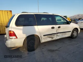 2002 Ford Windstar LX with VIN 2FMZA51492BB27040, listed as a Copart auction lot 49712345 with 86,157 mi miles and Salvage Title. Bid and sale history available at carsss.com. Image 3.