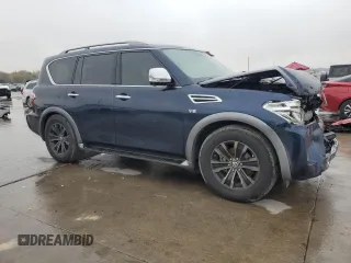 2018 Nissan Armada SV with VIN JN8AY2ND4J9054911, listed as a Copart auction lot 83468624 with 0 mi miles and Clean Title. Bid and sale history available at carsss.com. Image 4.