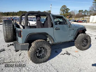 2014 Jeep Wrangler Sport z VIN 1C4AJWAG0EL119835, wystawiony jako Copart lot #88498755 z przebiegiem 151 756 mil mil oraz Szkoda całkowita • Salvage title. Historia ofert i sprzedaży dostępna na DreamBid. Obrazek 3.