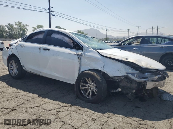 2016 Chrysler 200 Limited with VIN 1C3CCCAB7GN154079, listed as a Copart auction lot 54995235 with 112,701 mi miles and Salvage Title. Bid and sale history available at carsss.com. Image 4.
