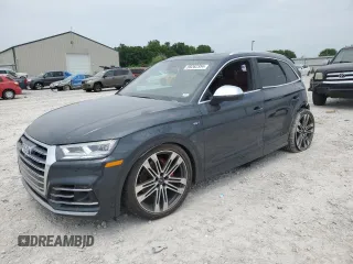 2018 Audi SQ5 Prestige with VIN WA1C4AFY2J2232006, listed as a Copart auction lot 59262384 with Not Provided miles and Salvage Title. Bid and sale history available at DreamBid. Image 1.