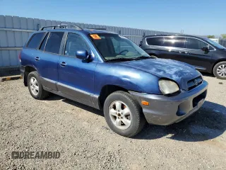 2006 Hyundai Santa Fe GLS with VIN KM8SC13E76U091651, listed as a Copart auction lot 72812774 with 277,785 mi miles and Clean Title. Bid and sale history available at carsss.com. Image 4.