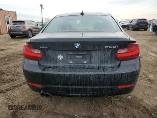 2015 BMW 2 Series 228i xDrive with VIN WBA1F7C59FV367149, listed as a Copart auction lot 43051475 with 51,878 mi miles and Salvage Title. Bid and sale history available at carsss.com. Image 6.