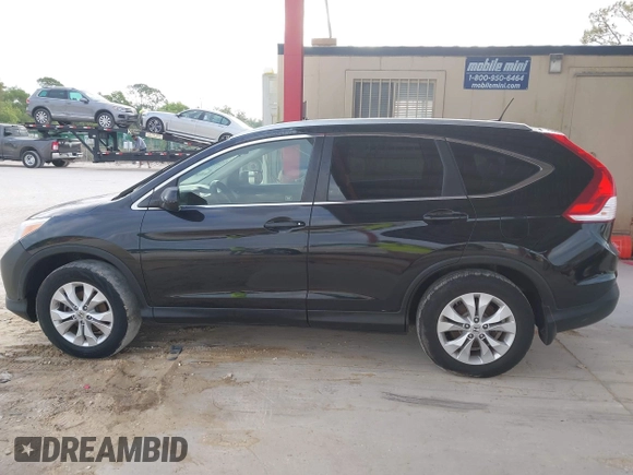 2012 Honda CR-V EX-L with VIN JHLRM3H71CC006913, listed as a IAAI auction lot 42021010 with 173,470 mi miles. Bid and sale history available at carsss.com. Image 14.