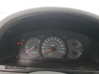 2003 Kia Rio with VIN KNADC125136274488, listed as a Copart auction lot 79561204 with 117,608 mi miles and Salvage Title. Bid and sale history available at carsss.com. Image 9.