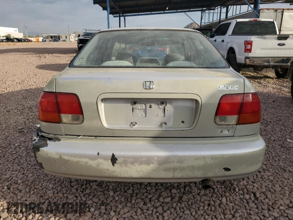 1997 Honda Civic EX z VIN 2HGEJ8647VH587457, wystawiony jako Copart lot #75543774 z przebiegiem 199 690 mil mil oraz Czysty tytuł • Clean title. Historia ofert i sprzedaży dostępna na DreamBid. Obrazek 6.