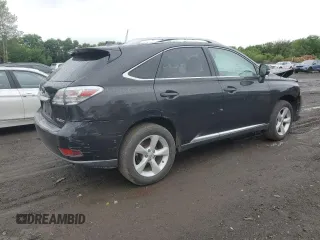 2011 Lexus RX 350 with VIN JTJBK1BA8B2015106, listed as a Copart auction lot 61424825 with 317,073 mi miles and Clean title. Bid and sale history available at DreamBid. Image 3.