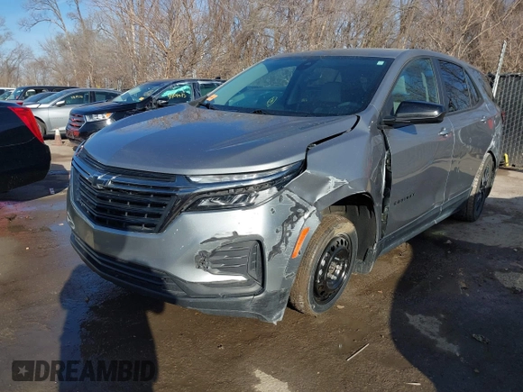 2023 Chevrolet Equinox LS z VIN 3GNAXHEG7PL128521, wystawiony jako IAAI lot #41807239 z przebiegiem 46 112 mil mil oraz . Historia ofert i sprzedaży dostępna na DreamBid. Obrazek 18.