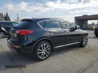 2017 Infiniti QX50 with VIN JN1BJ0RR2HM409325, listed as a Copart auction lot 53373705 with 91,013 mi miles and Salvage title. Bid and sale history available at DreamBid. Image 3.