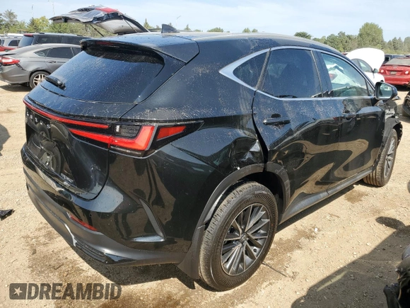 2025 Lexus NX 350 z VIN 2T2AGCEZ5SC065262, wystawiony jako Copart lot #67897444 z przebiegiem 113 mil mil oraz Szkoda całkowita • Salvage title. Historia ofert i sprzedaży dostępna na DreamBid. Obrazek 3.