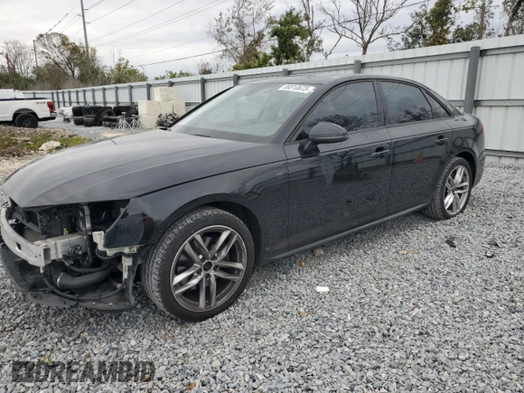 2017 Audi A4 Season of Audi ultra Premium with VIN WAUKMAF43HN039285, listed as a Copart auction lot 88310675 with 101,979 mi miles and Salvage Title. Bid and sale history available at carsss.com. Image 1.