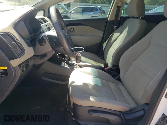 2016 Kia Rio LX with VIN KNADM4A36G6663261, listed as a Copart auction lot 56810774 with 154,428 mi miles and Salvage Title. Bid and sale history available at carsss.com. Image 7.