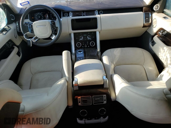 2020 Land Rover Range Rover P525 HSE with VIN SALGS2SE6LA589642, listed as a Copart auction lot 43607085 with 45,226 mi miles and Salvage title. Bid and sale history available at DreamBid. Image 8.