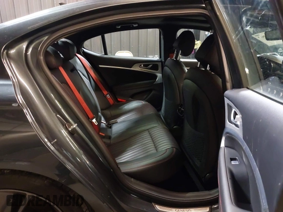 2023 Genesis G70 2.0T with VIN KMTG34TA3PU115553, listed as a IAAI auction lot 41822917 with 35,784 mi miles and . Bid and sale history available at DreamBid. Image 8.
