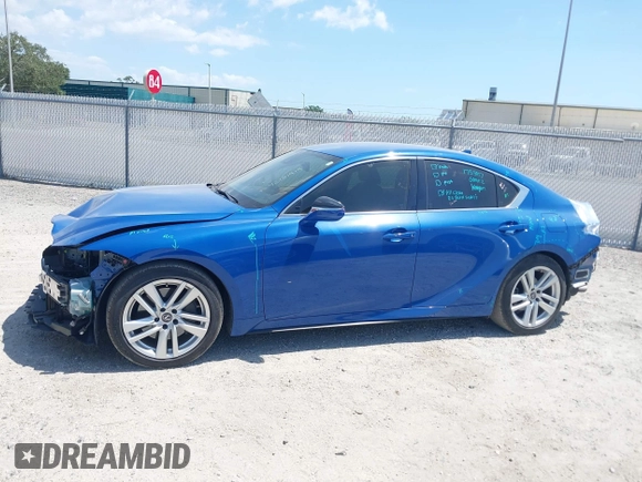 2021 Lexus IS 300 with VIN JTHAA1D20M5115188, listed as a IAAI auction lot 42171919 with 42,965 mi miles and . Bid and sale history available at DreamBid. Image 15.