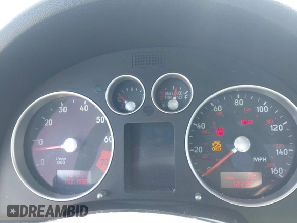 2001 Audi TT z VIN TRUSX28N211034913, wystawiony jako IAAI lot #41855142 z przebiegiem 122 354 mil mil oraz . Historia ofert i sprzedaży dostępna na DreamBid. Obrazek 7.