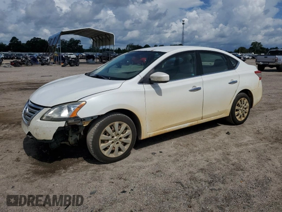 2014 Nissan Sentra SV with VIN 3N1AB7AP5EY334527, listed as a Copart auction lot 61079795 with 188,060 mi miles and Salvage title. Bid and sale history available at DreamBid. Image 1.