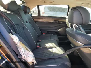 2020 Genesis G90 3.3T Premium with VIN KMTF34PAXLU078758, listed as a Copart auction lot 84002784 with 61,035 mi miles and Salvage Title. Bid and sale history available at carsss.com. Image 10.