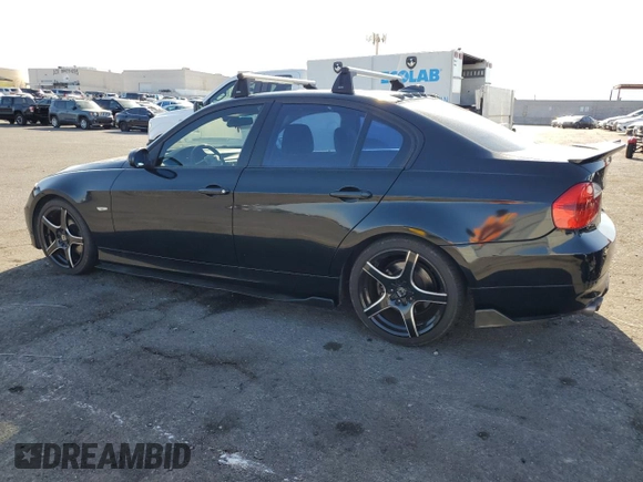 2006 BMW 3 Series 325i with VIN WBAVB13506PT13902, listed as a Copart auction lot 52562805 with 129,745 mi miles and Salvage Title. Bid and sale history available at carsss.com. Image 2.