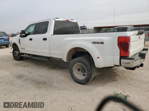 2022 Ford F-350 XL with VIN 1FT8W3DTXNEF30154, listed as a Copart auction lot 53496605 with 68,865 mi miles and Salvage Title. Bid and sale history available at DreamBid. Image 2.