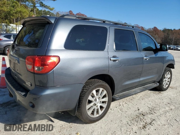 2010 Toyota Sequoia Ltd with VIN 5TDKY5G18AS030293, listed as a Copart auction lot 82199464 with 207,452 mi miles and Salvage Title. Bid and sale history available at carsss.com. Image 3.
