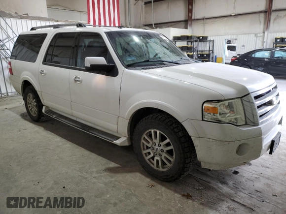 2012 Ford Expedition EL Limited with VIN 1FMJK1K55CEF34031, listed as a Copart auction lot 41774375 with 217,421 mi miles and Salvage Title. Bid and sale history available at carsss.com. Image 4.