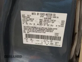 2012 Ford Escape Limited с VIN 1FMCU9EG6CKA71154, выставлен на аукционе Copart как лот 58209365 с пробегом 184 676 миль миль и Списание • Salvage title. История ставок и продаж доступна на DreamBid. Изображение 14.