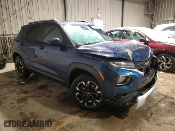 2021 Chevrolet TrailBlazer LT with VIN KL79MRSL4MB057610, listed as a Copart auction lot 39258124 with 35,808 mi miles and . Bid and sale history available at DreamBid. Image 4.