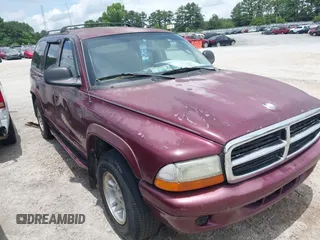 2002 Dodge Durango with VIN 1B4HR48N32F160869, listed as a IAAI auction lot 42501303 with 303,203 mi miles and . Bid and sale history available at DreamBid. Image 1.