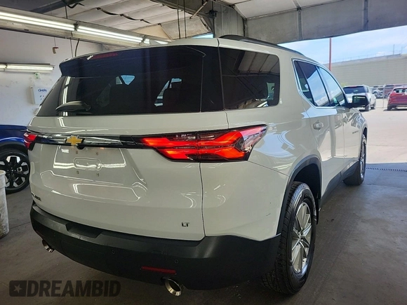 2022 Chevrolet Traverse LT Cloth with VIN 1GNERGKW4NJ158307, listed as a IAAI auction lot 42708260 with 60,990 mi miles and . Bid and sale history available at DreamBid. Image 15.