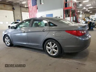 2013 Hyundai Sonata Limited with VIN 5NPEC4AC2DH625036, listed as a Copart auction lot 60469605 with 92,576 mi miles and Salvage title. Bid and sale history available at DreamBid. Image 2.