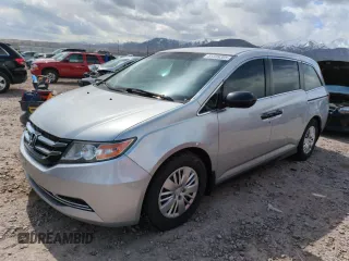 2015 Honda Odyssey LX with VIN 5FNRL5H27FB065066, listed as a Copart auction lot 51339385 with 217,849 mi miles and Clean Title. Bid and sale history available at DreamBid. Image 1.