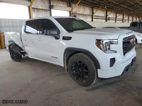 2022 GMC Sierra 1500 Limited Elevation with VIN 3GTP8CED3NG121080, listed as a Copart auction lot 67110024 with 44,362 mi miles and Salvage Title. Bid and sale history available at carsss.com. Image 4.