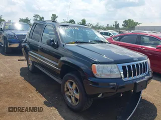 2004 Jeep Grand Cherokee Overland with VIN 1J8GW68J94C228492, listed as a IAAI auction lot 42611374 with 124,456 mi miles and . Bid and sale history available at DreamBid. Image 1.
