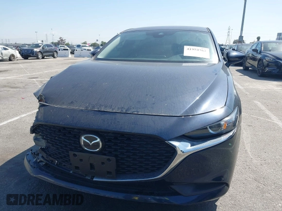 2021 Mazda Mazda3 Sedan 2.5 S with VIN JM1BPAALXM1304195, listed as a IAAI auction lot 41954762 with 22,886 mi miles. Bid and sale history available at carsss.com. Image 12.