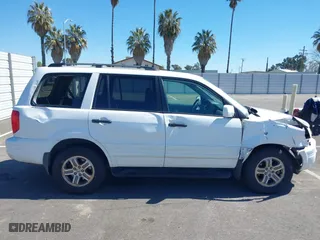 2004 Honda Pilot EX with VIN 2HKYF18424H564482, listed as a IAAI auction lot 41868124 with 173,484 mi miles. Bid and sale history available at carsss.com. Image 13.