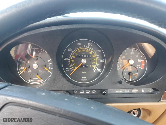 1986 Mercedes-Benz 560 Series 560SL with VIN WDBBA48D3GA036952, listed as a Copart auction lot 65465294 with NaN miles and Salvage Title. Bid and sale history available at carsss.com. Image 9.