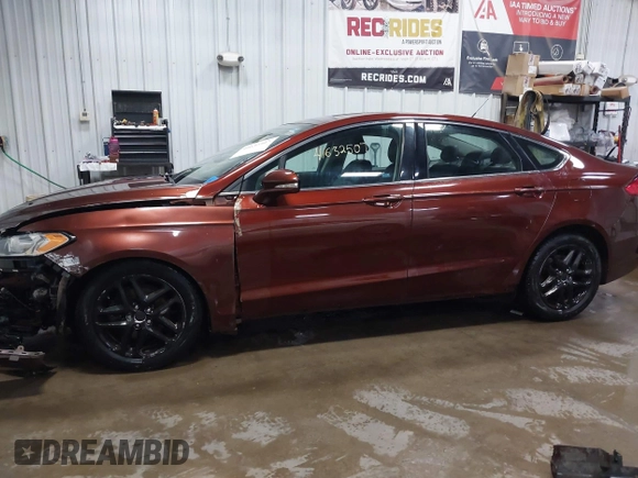 2015 Ford Fusion SE with VIN 3FA6P0HD2FR245023, listed as a IAAI auction lot 41632507 with 112,389 mi miles. Bid and sale history available at carsss.com. Image 14.