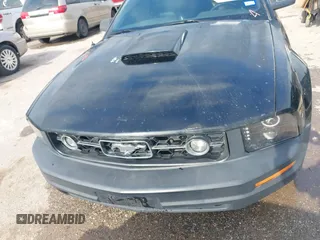 2008 Ford Mustang Deluxe with VIN 1ZVHT80N385150555, listed as a IAAI auction lot 41951656 with 195,708 mi miles. Bid and sale history available at carsss.com. Image 6.
