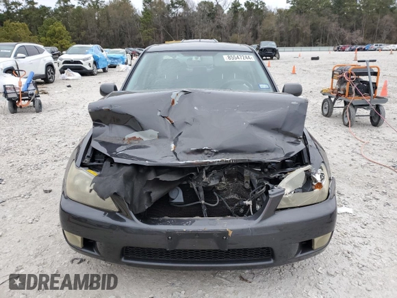2004 Lexus IS 300/350 with VIN JTHBD192440087977, listed as a Copart auction lot 85547244 with 159,732 mi miles and Salvage Title. Bid and sale history available at carsss.com. Image 5.