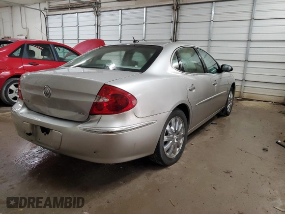 2008 Buick LaCrosse CXL with VIN 2G4WD582881273412, listed as a Copart auction lot 49720595 with 162,026 mi miles and Salvage Title. Bid and sale history available at carsss.com. Image 3.