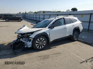 2025 Subaru Outback Touring XT с VIN 4S4BTGPD4S3162521, выставлен на аукционе Copart как лот 60029045 с пробегом 8 180 миль миль и Списание • Salvage title. История ставок и продаж доступна на DreamBid. Изображение 1.