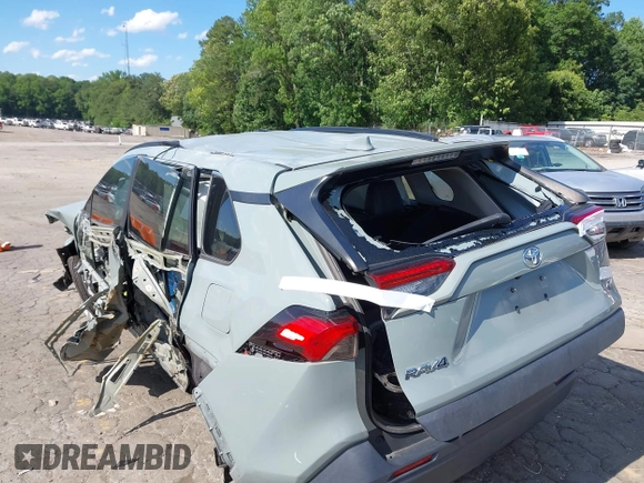 2020 Toyota RAV4 XLE with VIN 2T3W1RFV0LC081789, listed as a IAAI auction lot 42272557 with 91,399 mi miles and . Bid and sale history available at DreamBid. Image 3.