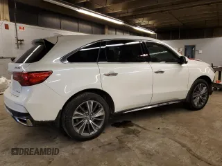 2017 Acura MDX w/Technology Pkg with VIN 5FRYD4H57HB017193, listed as a Copart auction lot 45885805 with 135,092 mi miles and Salvage Title. Bid and sale history available at carsss.com. Image 3.