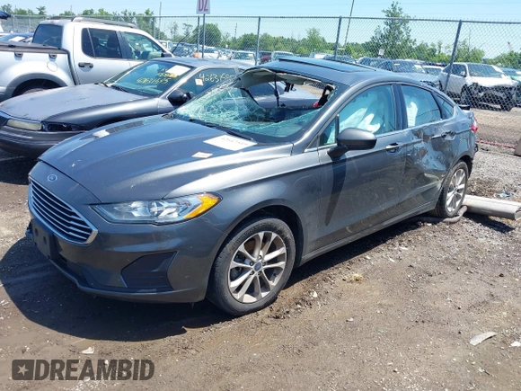 2020 Ford Fusion SE with VIN 3FA6P0HD6LR198106, listed as a IAAI auction lot 42647519 with 50,983 mi miles and . Bid and sale history available at DreamBid. Image 18.