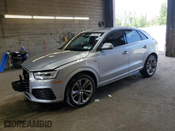 2016 Audi Q3 Prestige with VIN WA1GFCFS8GR016986, listed as a Copart auction lot 60787215 with 125,866 mi miles and Salvage title. Bid and sale history available at DreamBid. Image 1.