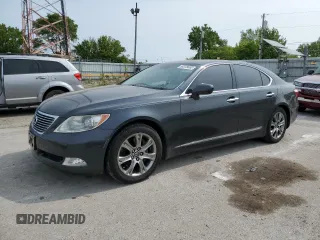 2007 Lexus LS 460 z VIN JTHBL46F675001541, wystawiony jako Copart lot #59378465 z przebiegiem 180 897 mil mil oraz Szkoda całkowita • Salvage title. Historia ofert i sprzedaży dostępna na DreamBid. Obrazek 1.